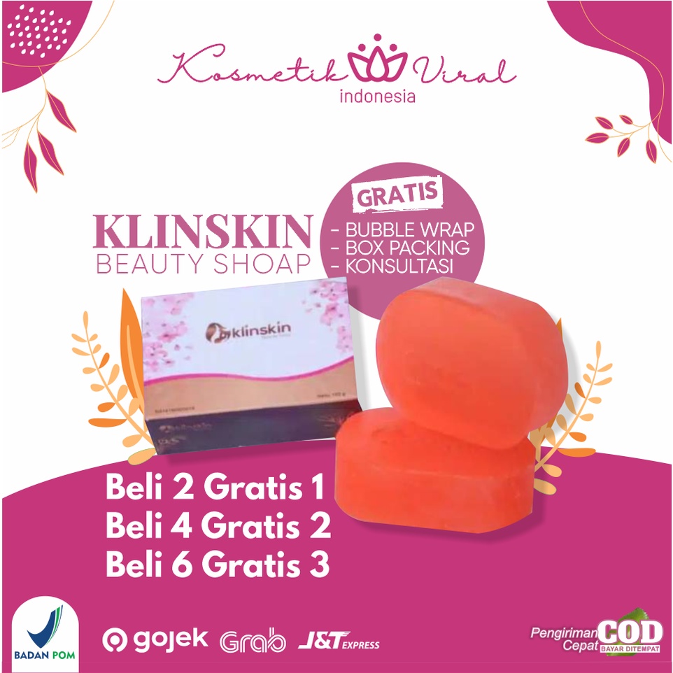 Klinskin Beauty Soap | Sabun Sklinskin / Kliskin Original Bpom Ori