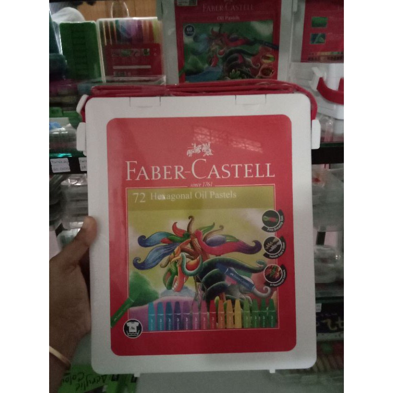 

crayon oil pastel standar faber castell isi 72