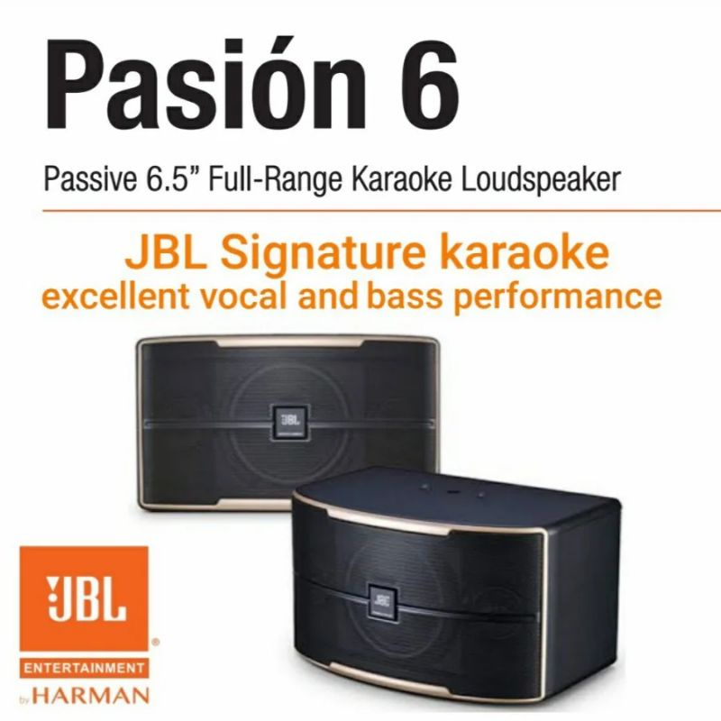 Jbl pasion 6 vokal karaoke speaker 6.5inch