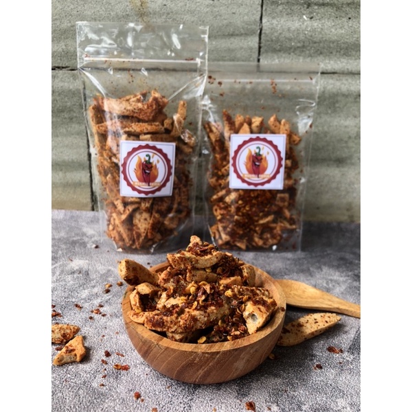 BASRENG BASO GORENG STICK PEDAS DAUN JERUK VIRAL 50-100gr-4