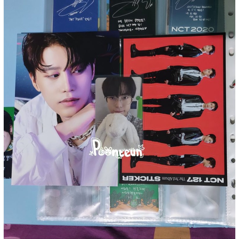 PC Doyoung sticker ver, Polaroid Jeno Hello, Cafe Jeno, Johnny Arrival, YB Yuta