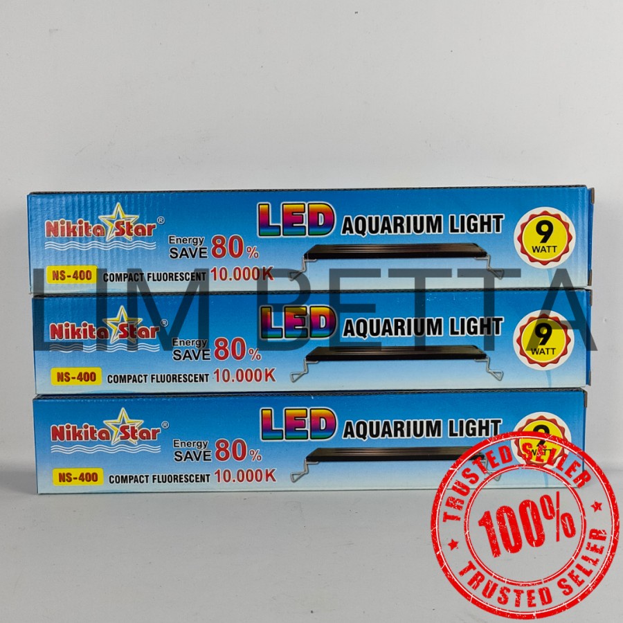 LAMPU LED NIKITA STAR NS 400 / LAMPU LED AQUARIUM 9 WATT