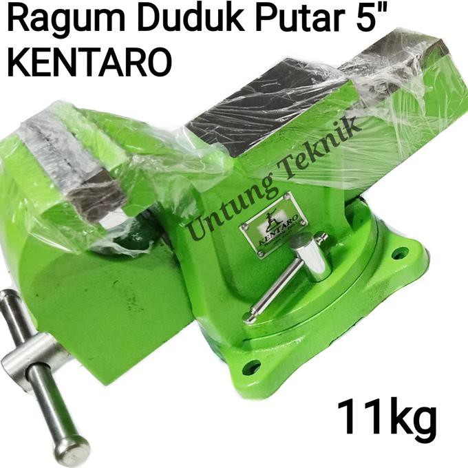 KENTARO RAGUM PUTAR DUDUK 5 INCH - HEAVY DUTY BENCH VICE EXCLUSIVE