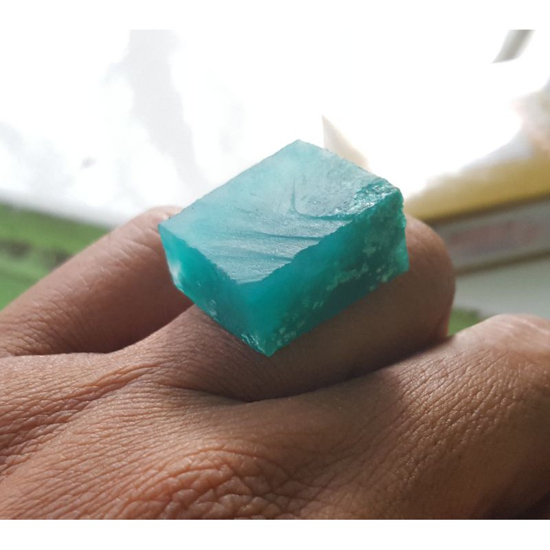 rough bacan kotakan kristal murmer bodyglass