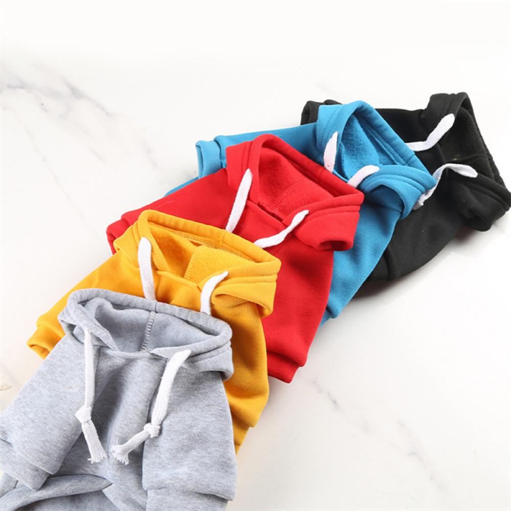 Timekey Jaket Hoodie Anjing Bahan Fleece Lembut Ukuran L-5XL Untuk Musim Gugur / Dingin P5V2