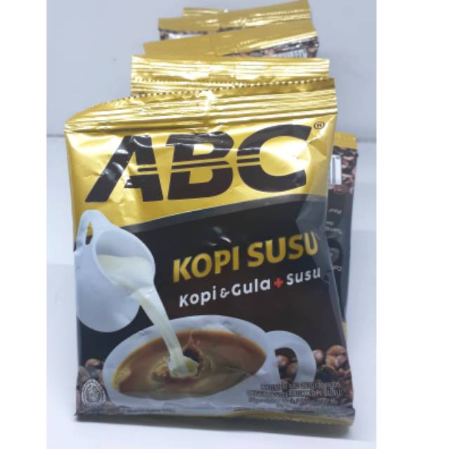 

ABC Kopi Susu Saset Renteng 1rntng isi 10pc