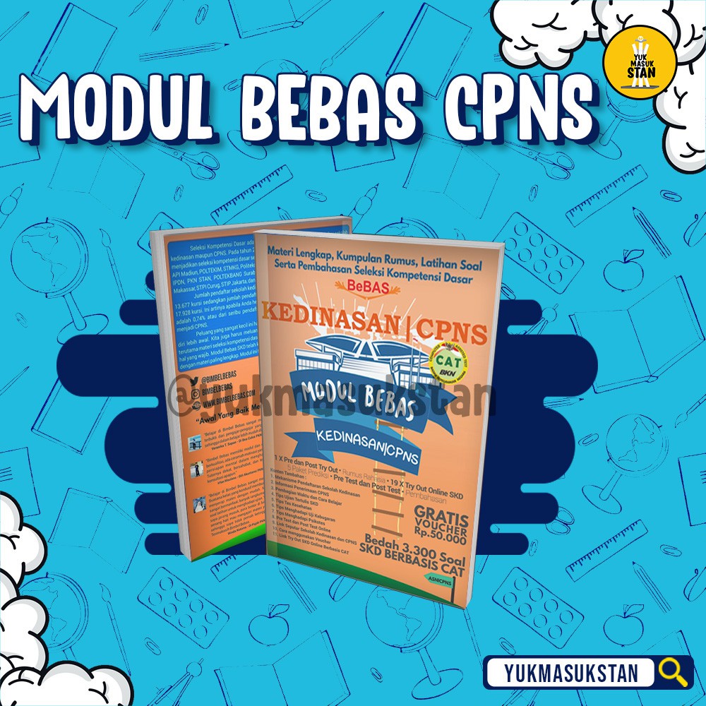 [BUKU STAN SKD] Modul Bebas Kedinasan / CPNS!