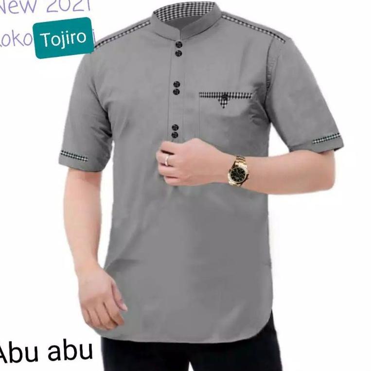 [KRS.19My22ᶜ] BAJU KOKO TOJI PRIA LENGAN PENDEK DEWASA  ALWI