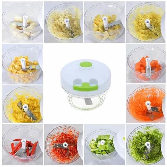 Mini Cutter Q2 P201 / Mixer Tangan Multifungsi Serbaguna chopper manual