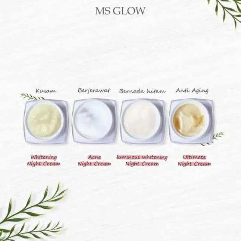 MS GLOW BEAUTY ECER / SATUAN ORIGINAL 100%