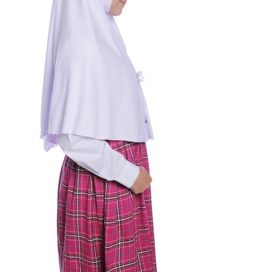 ♟ Rabbani - Kerudung Instan Amira - Putih, L ❊