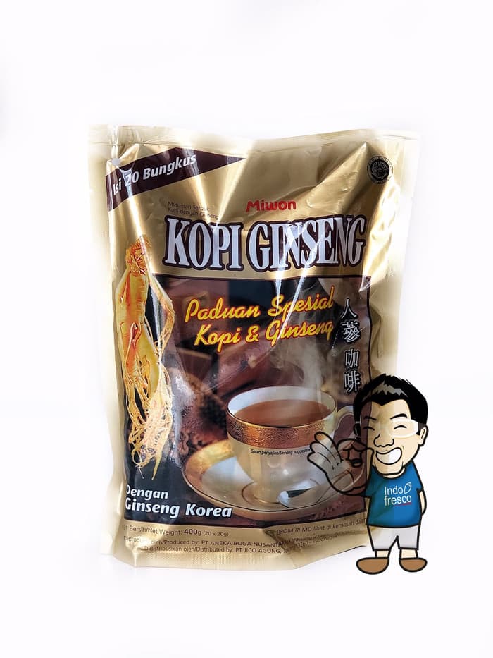 

MURAH Miwon Minuman Serbuk Kopi Ginseng Korea- Ginseng Coffee 400g