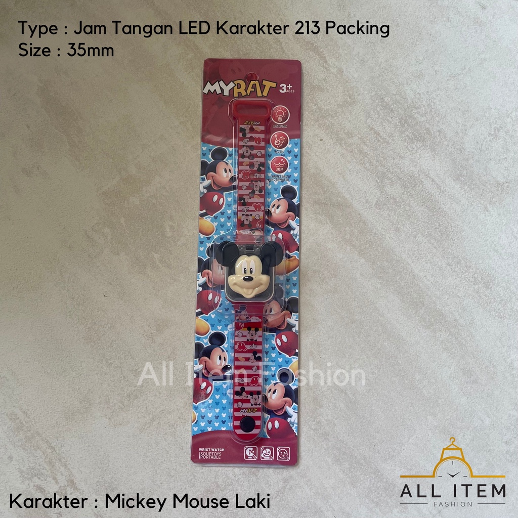 COD✅ Jam Tangan Anak Musik Kepala Karakter Digital LED 213 Packing / Jam Tangan Lucu Laki-laki Perempuan / Jam Tangan Superhero / Jam Tangan Kartun