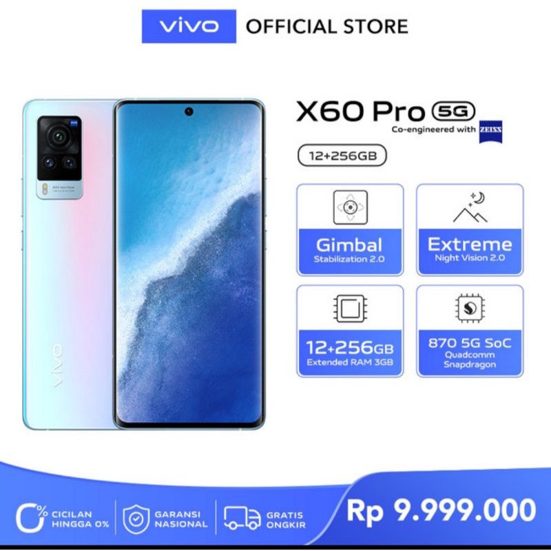 Vivo X60 PRO 5G 12/256GB
