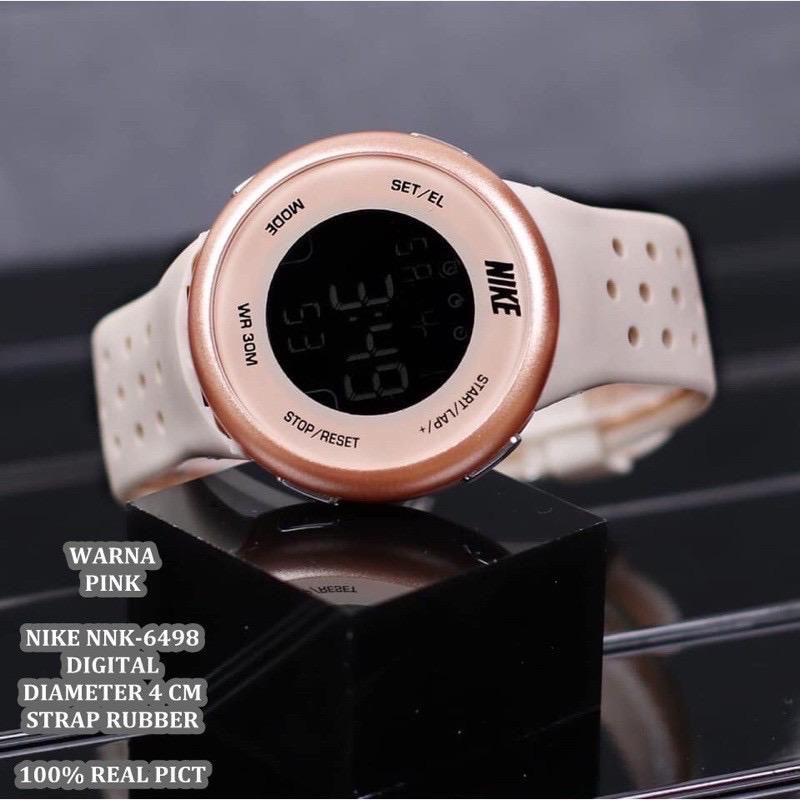 Jam Tangan PRIA/WANITA Nike Digital Strap Rubber