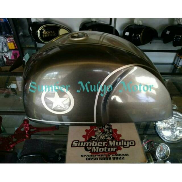 Tangki cafe racer kura