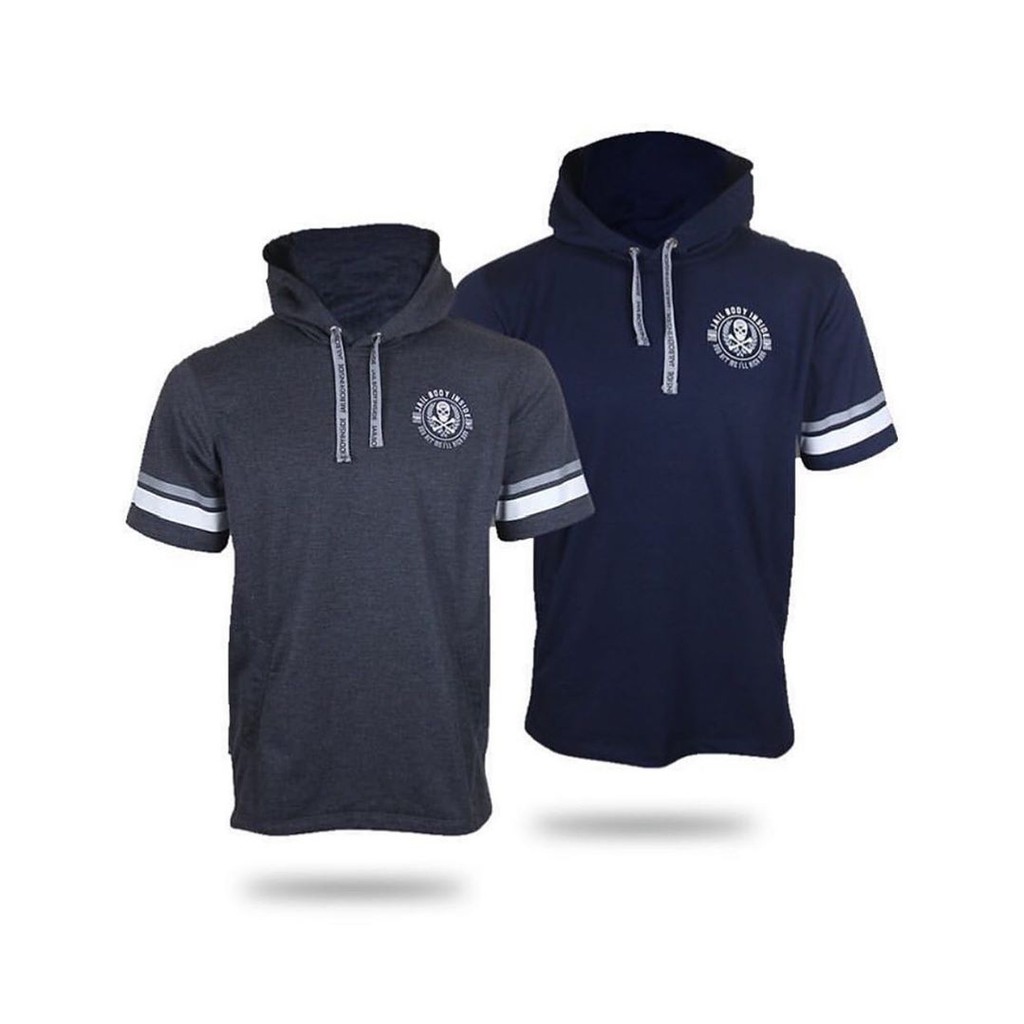 Sweater Hoodie Lengan Pendek Jail Body Inside code : 1038902