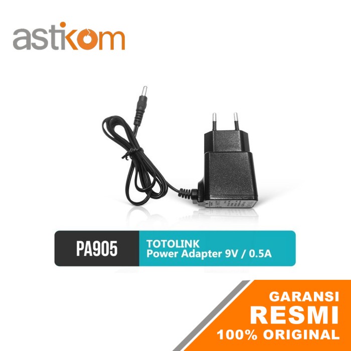 TOTOLINK PA905 POWER ADAPTOR 9V/0,5A Kabel Power Adapter Totolink