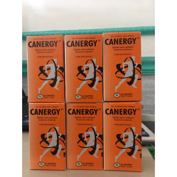 Canergy tablet isi 15