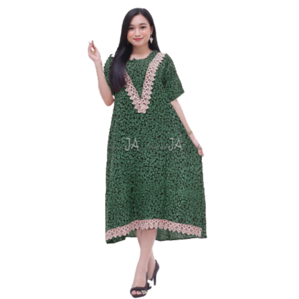 DASTER ARAB DLUSIA TUNIK HANIYAH|| RAYON SUPER GRADE A || RESLETING-Ds Macan Hijau