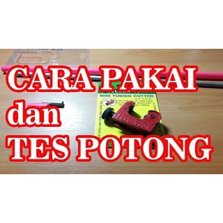 (10% BARANG ORI) Pemotong Pipa Alloy Steel Pipe Cutter 1/8 to 5/8 inch - HXA196