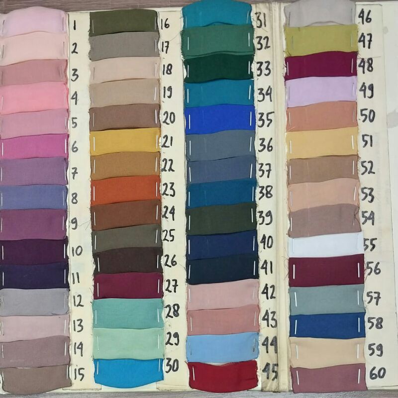 Bahan kain SIFON SILK, SIFON ARAB, ARABIAN CHIFFON Merek BURJ AL ARAB