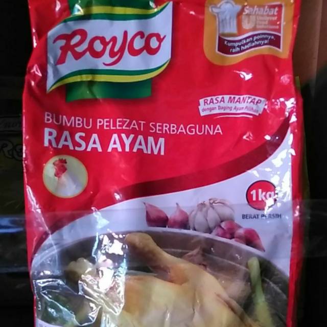 

Royco kaldu rasa ayam kemasan 1kg