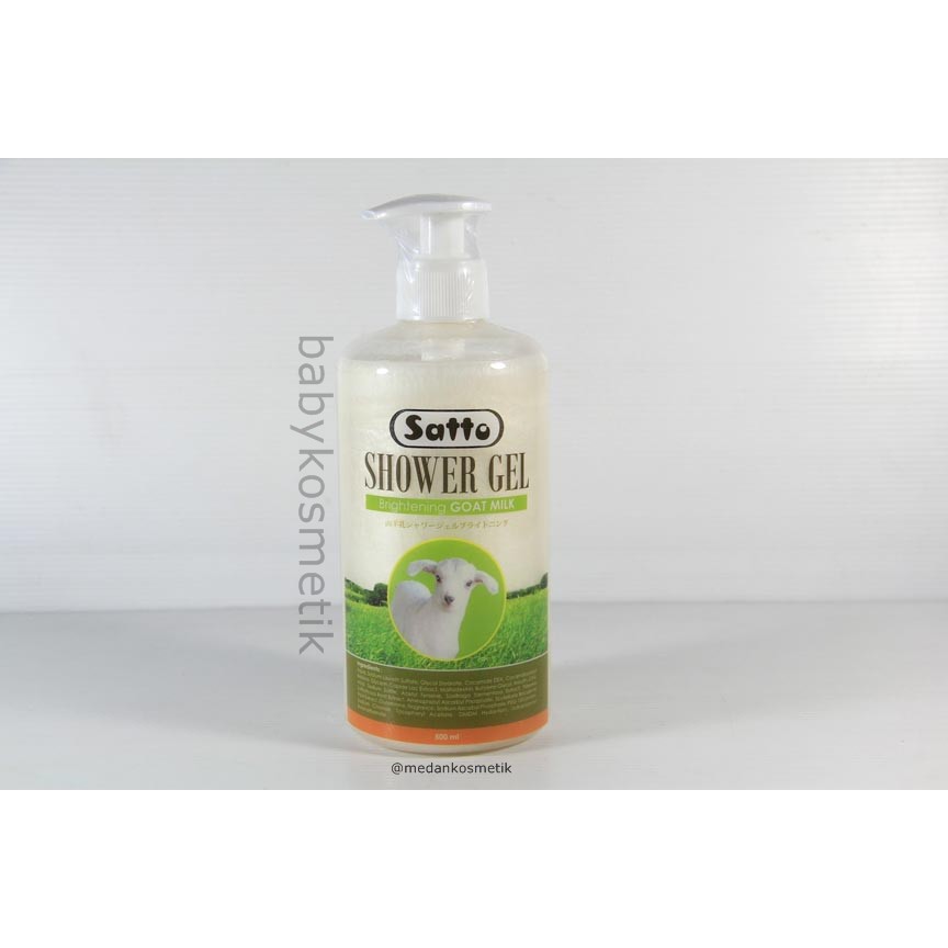 Satto Brightening Goat Milk Shower Gel