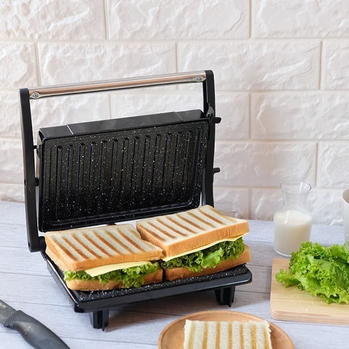 IDEALIFE IL-203 Panini Press / Toaster / Panggang Daging / Roti IL 203