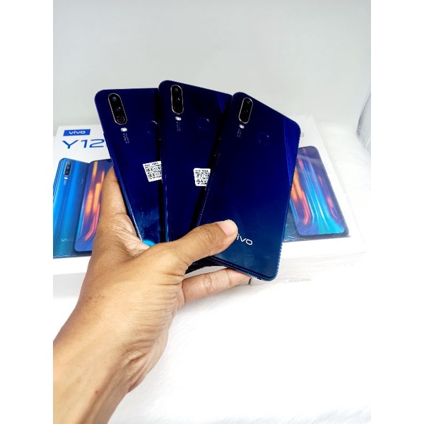 Vivo Y12 Ram 3 Rom 32Gb HP HANDPHONE SEKEN BEKAS SECOND MURAH LENGKAP BISA COD