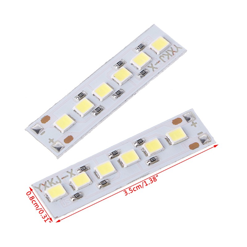 Vivi 5pcs Lampu Led Dc 3.7v-5v Arus Konstan Usb 18650