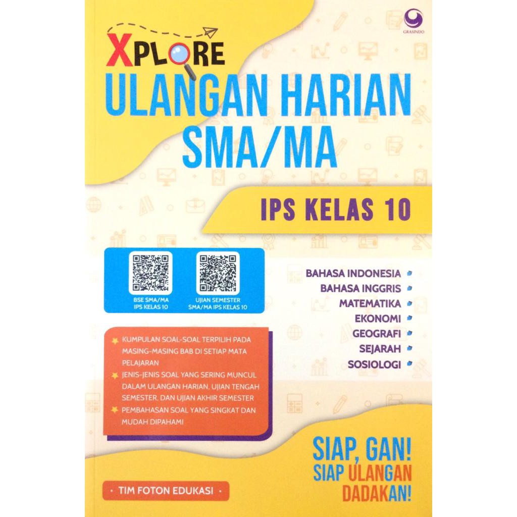 XPLORE ULANGAN HARIAN SMA / MA IPS KELAS 10-0