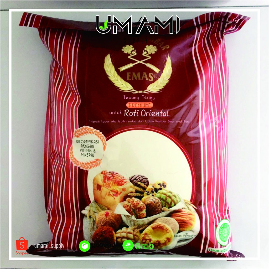 

BOGASARI - CAKRA KEMBAR EMAS - ROTI ORIENTAL - Repack 1kg