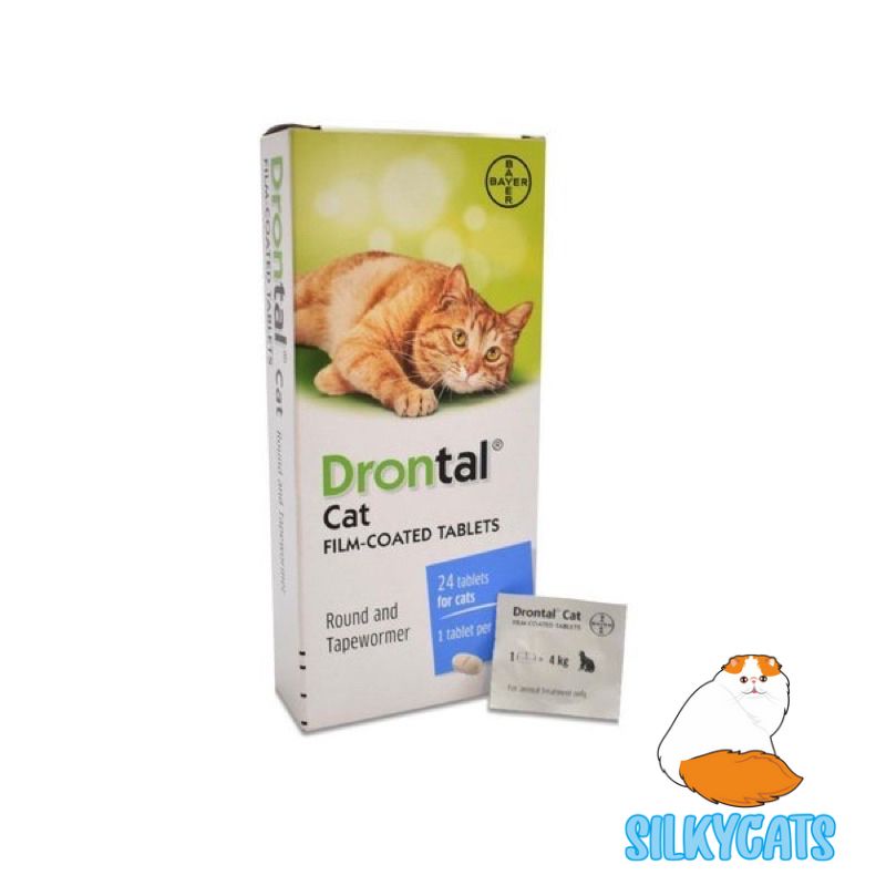 Drontal cat satuan. Obat cacing kucing drontal asli bayer elanco INDONESIA