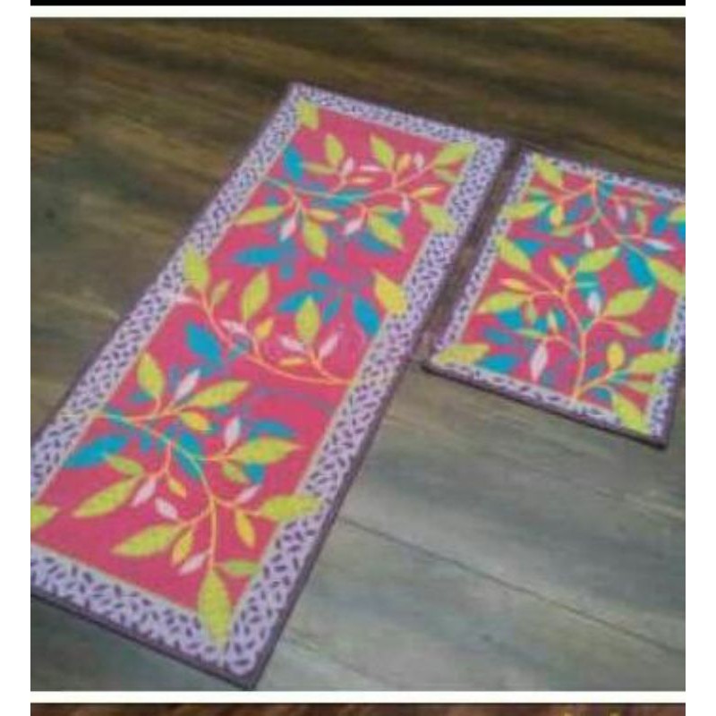 keset dapur /keset lorong/ karpet lorong / keset set shabby chic