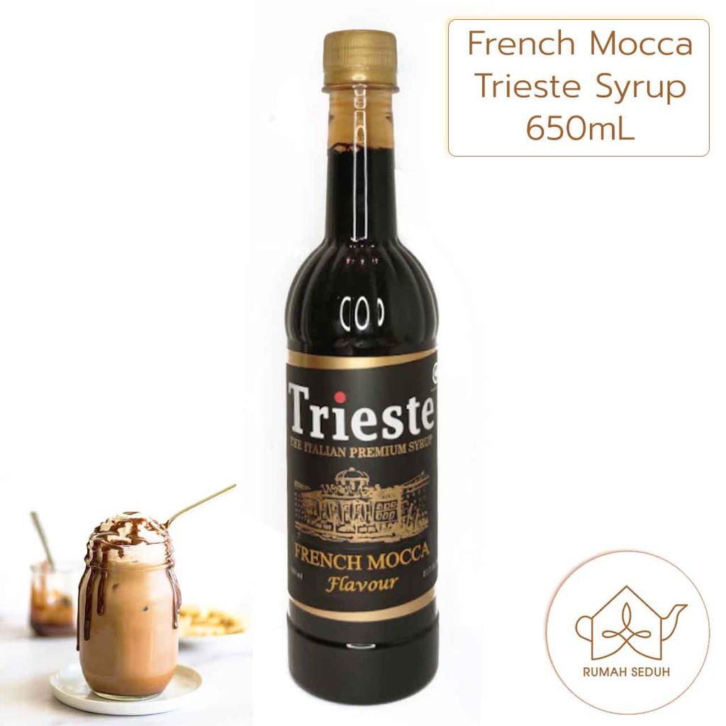 

650mL French Mocca Trieste Syrup - Sirup Mocha - Sirop Moka Moca Premium