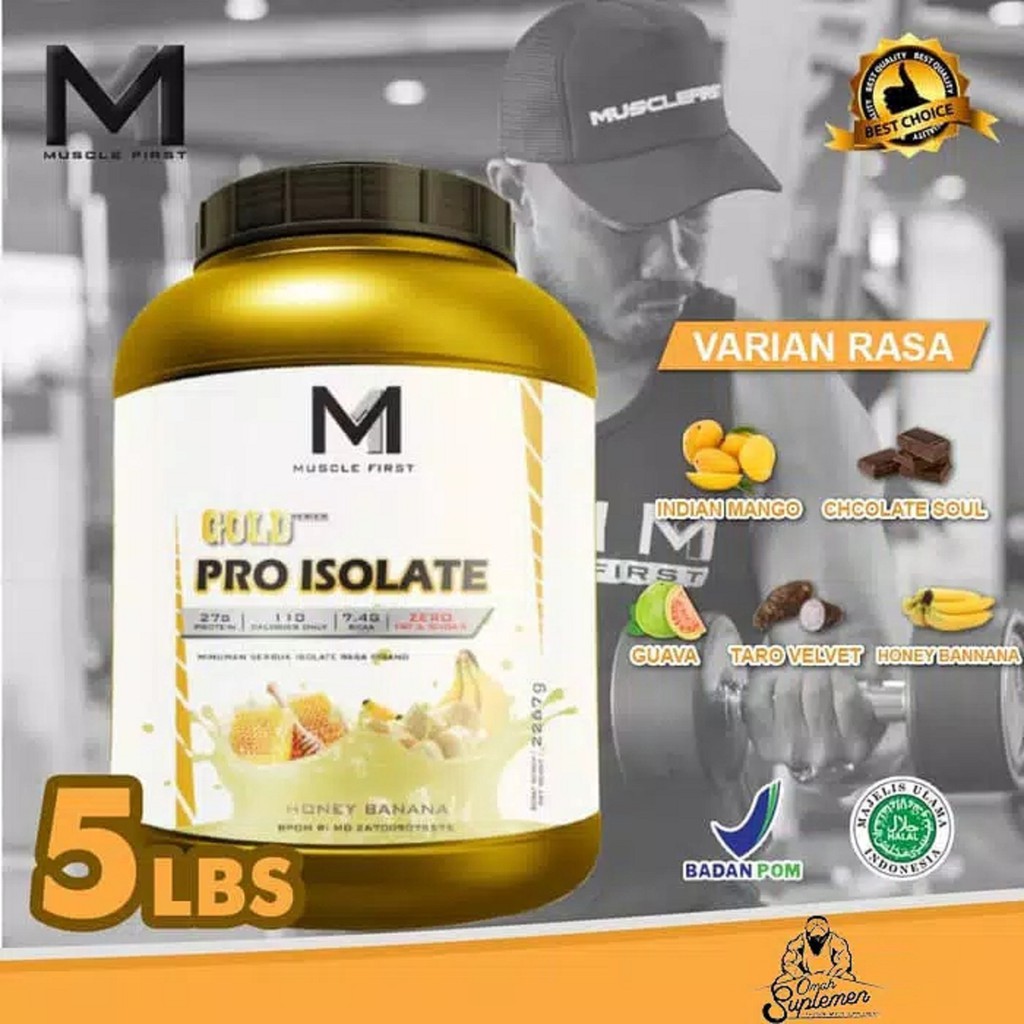 Pro Isolate 5lbs MuscleFirst m1 Muscle First Whey protein Isolate 5lb