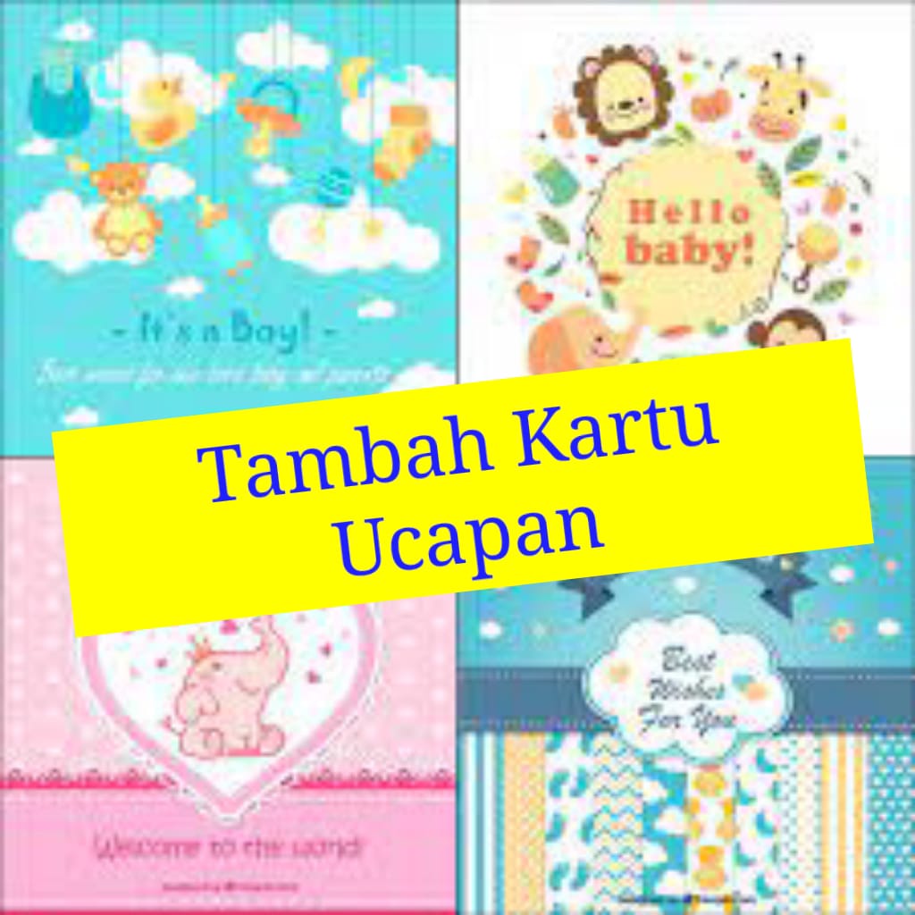 KARTU UCAPAN BAYI BARU LAHIR KARTU UCAPAN KADO TITIP KARTU UCAPAN KADO KARTU UCAPAN GIFT CARD DITA