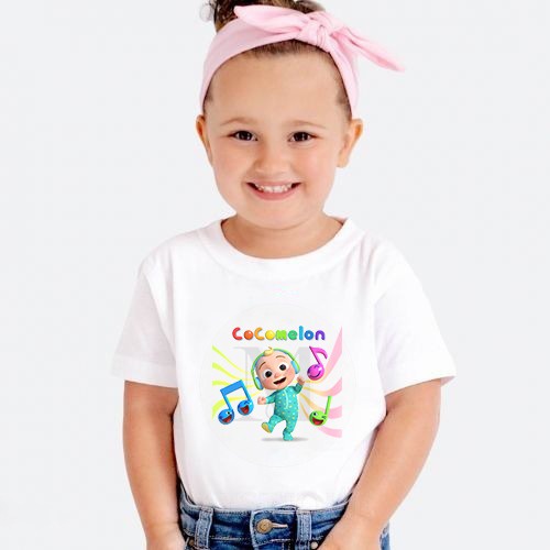 MYSTIQUE.ID-BAJU KAOS COCOMELON BABY  MUSIC T-SHIRT LUCU DAN AESTHETIC