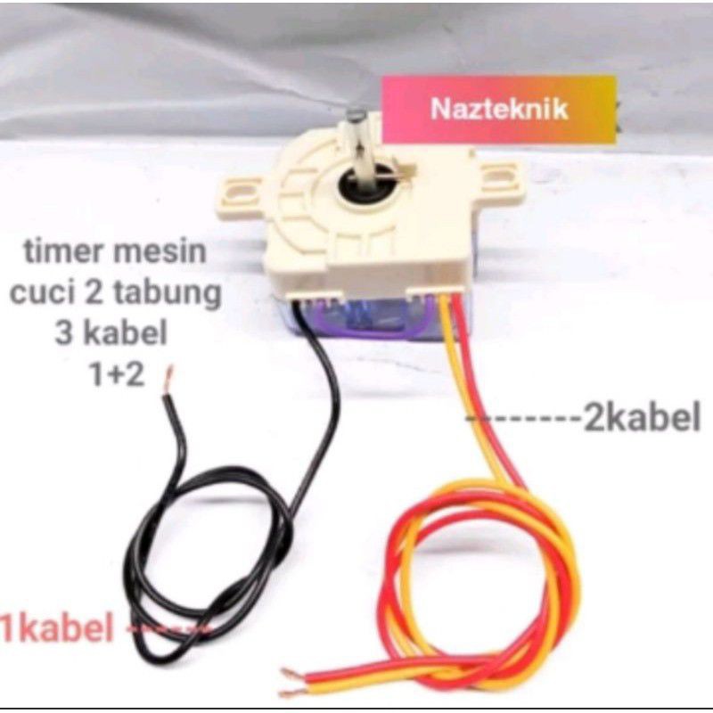 TIMER mesin cuci 2 Tabung Sanken