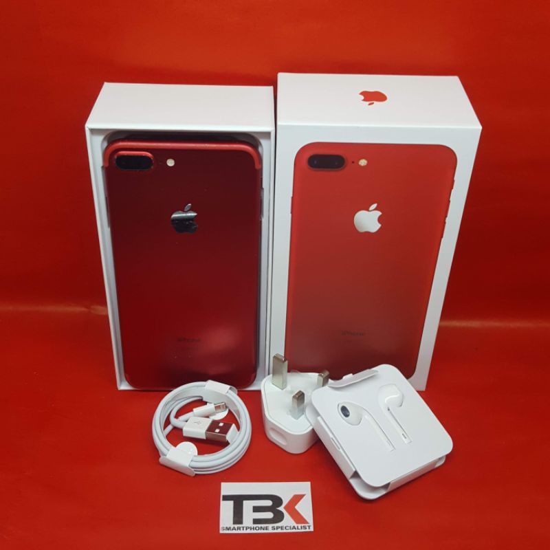 iPhone 7 plus 32gb /128gb second inter BISA SEMUA SIM INDO banyak bonus