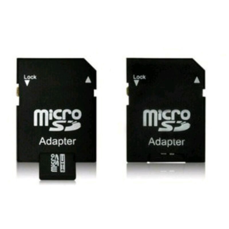 Adapter Memory Card Micro SD / Card Reader Laptop Adaptor Converter Rumah Memori MMC