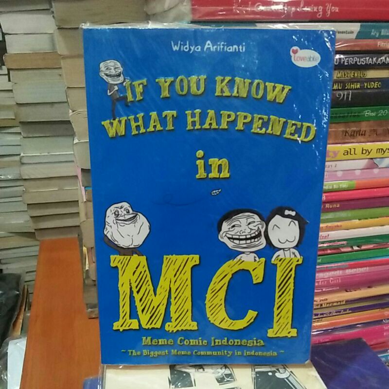 Jual Buku Novel IF YOU KNOW WHAT HAPPENED In MCI | Shopee Indonesia