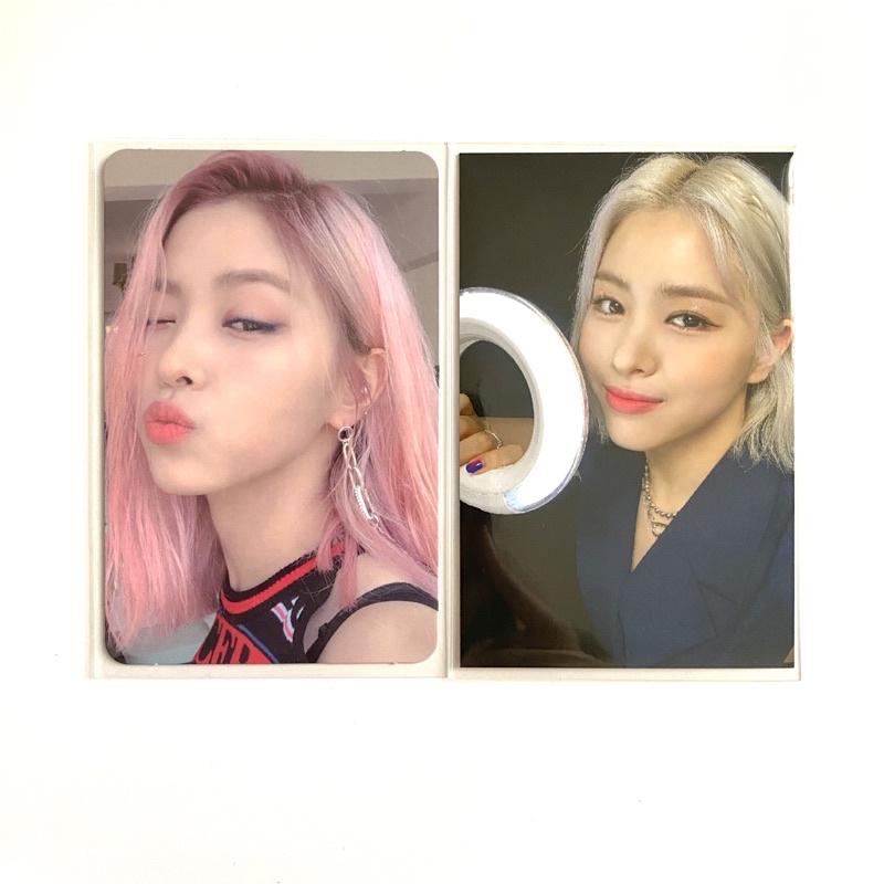 take all ryujin itzy photocard pc icy pout lightring pop up store