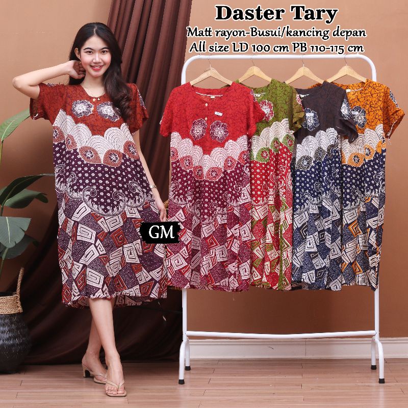 Grosir daster busui murah bahan rayon adem ld 100 obral