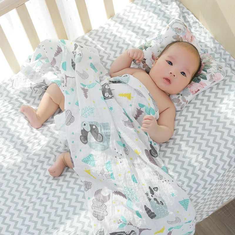 Muslin Swaddle Bamboo/Bedong Bayi Import/selimut bayi