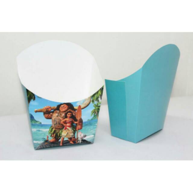 

Snack box / wadah snack / popcorn box karakter moana pantai