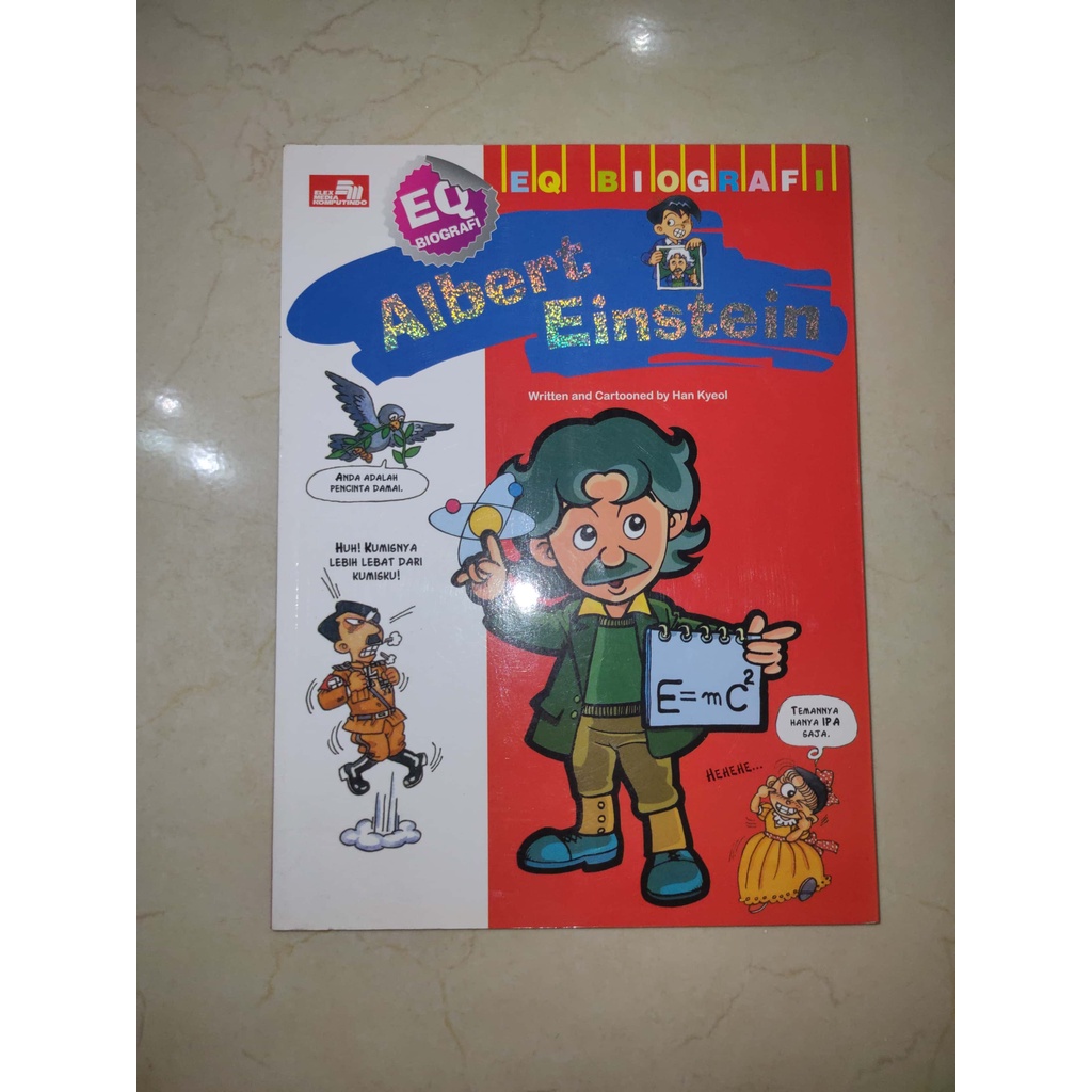 Komik Anak Mizan Biografi Albert Einstein KKPK