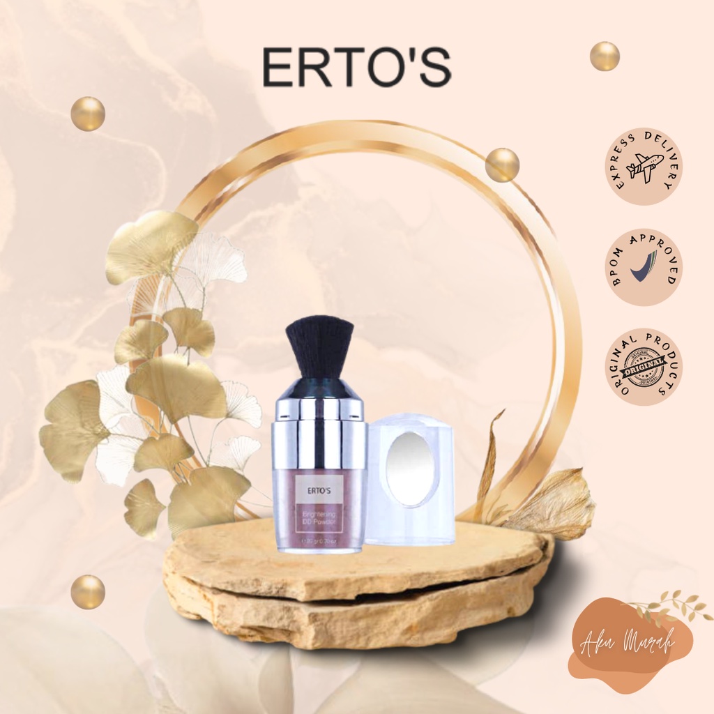 ✨ AKU MURAH ✨ERTOS Brightening DD Powder