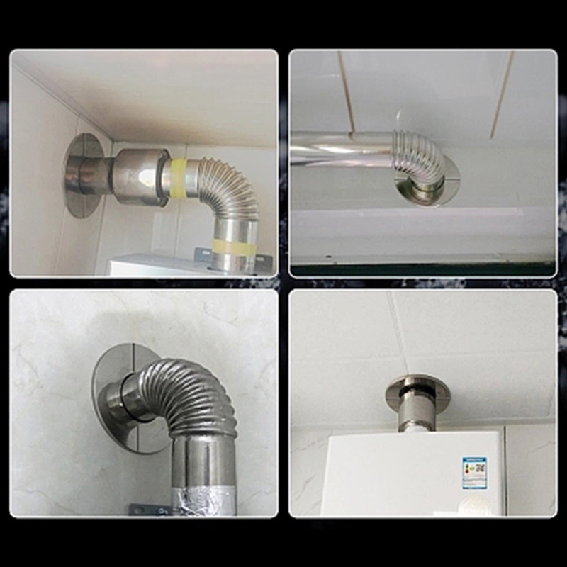 Gro Wall Split Flange Plat Escutcheon Bulat Untuk Keran Dapur Wastafel Toilet